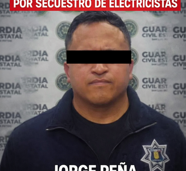 Detienen a secretario de Seguridad Pública de Matehuala por presunta participación en secuestro de electricistas